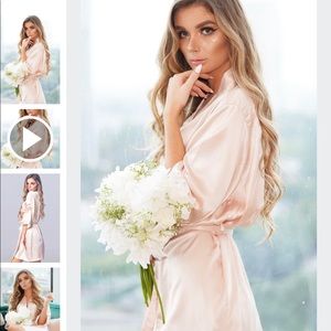 Bridal Party Blush Robes